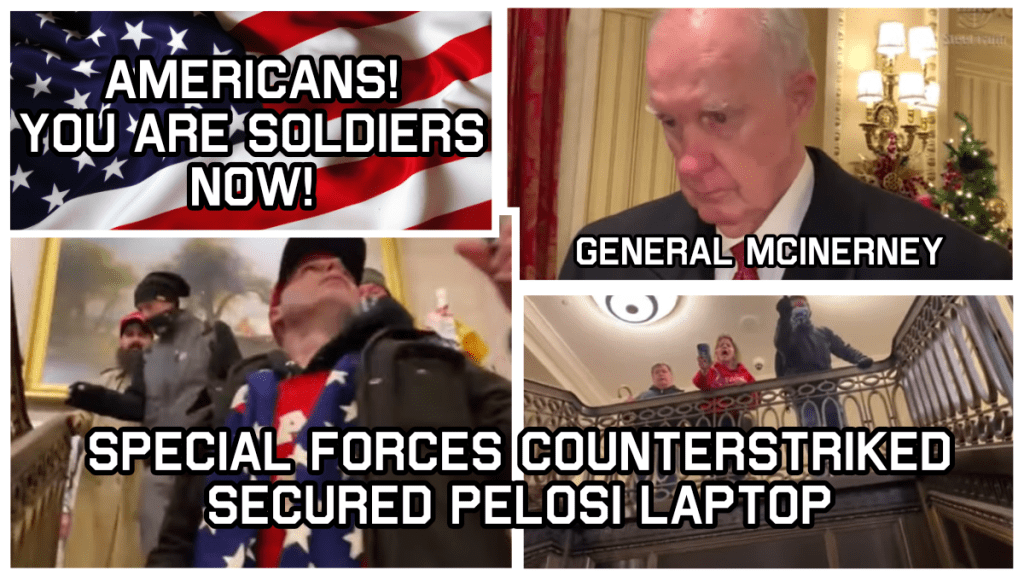 Gen. McInerney: Special Forces Secured Pelosi’s Laptop On Capitol!&nbsp;(VIDEO)