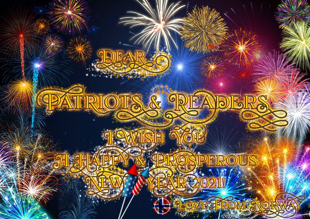 A Happy & Prosperous New Year 2021&nbsp;Patriots!
