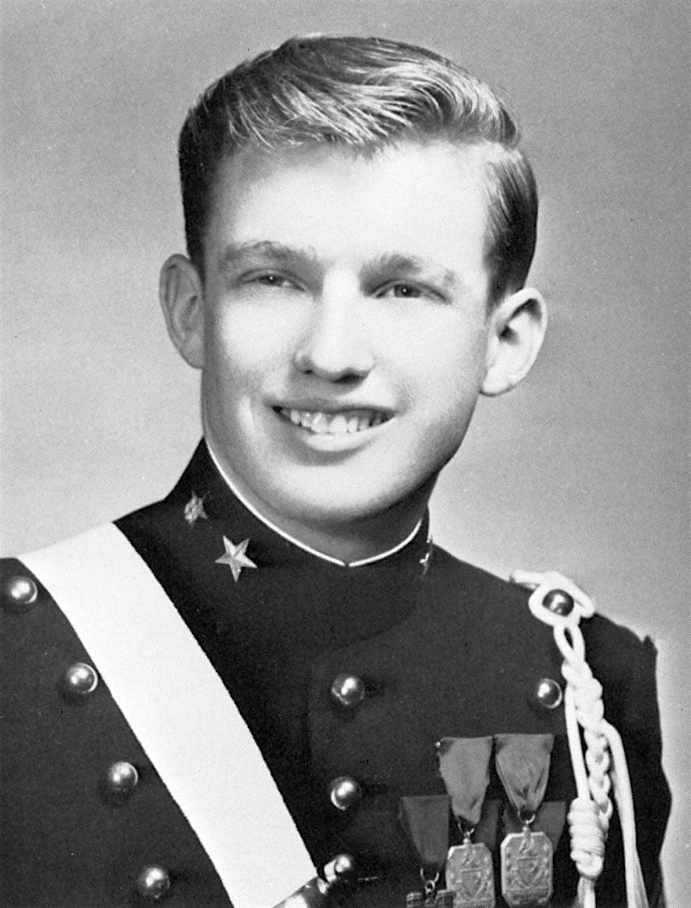 President Trump at New York Military Academy, 1964
