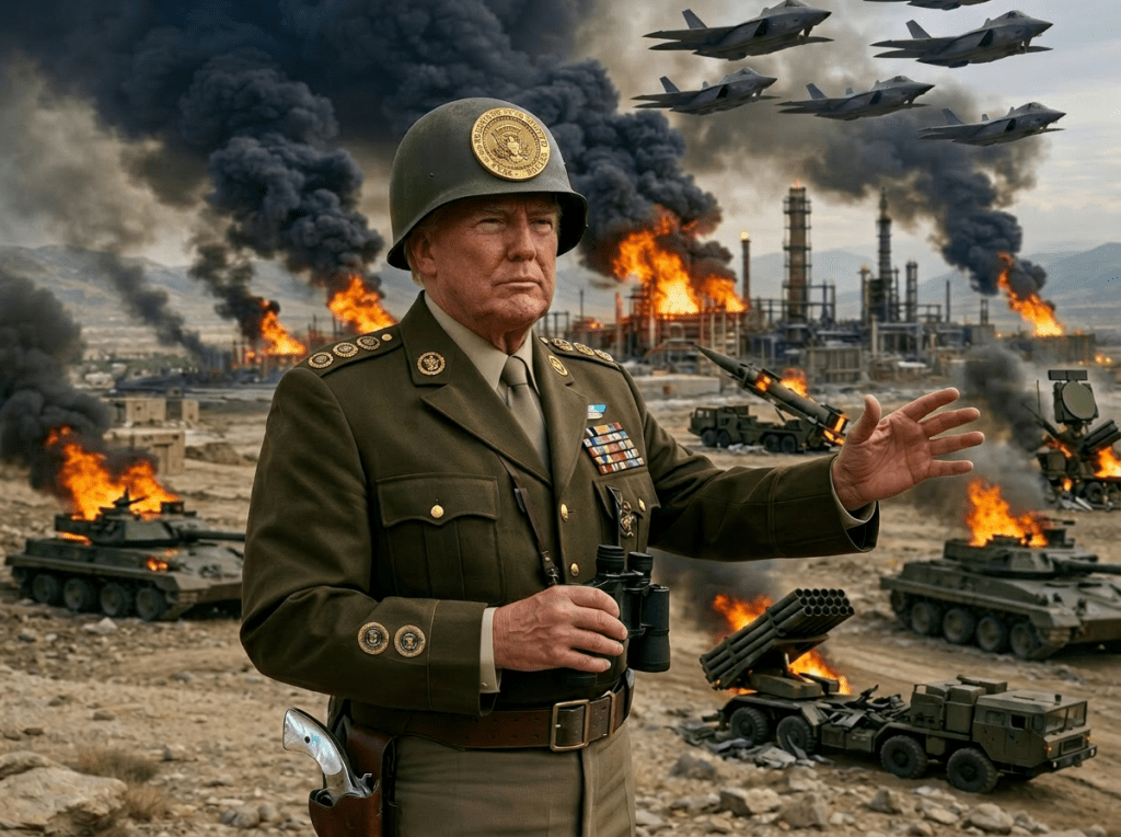 WARRIORS AGAINST THE MACHINE: How TRUMP Can Reach PATTON In One&nbsp;Step