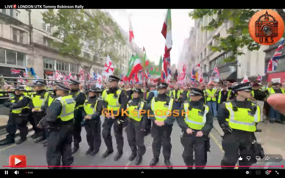 BREAKING! AN ESTIMATED 2 MILLION IS ON THE STREETS OF LONDON PROTESTING&nbsp;NOW!
