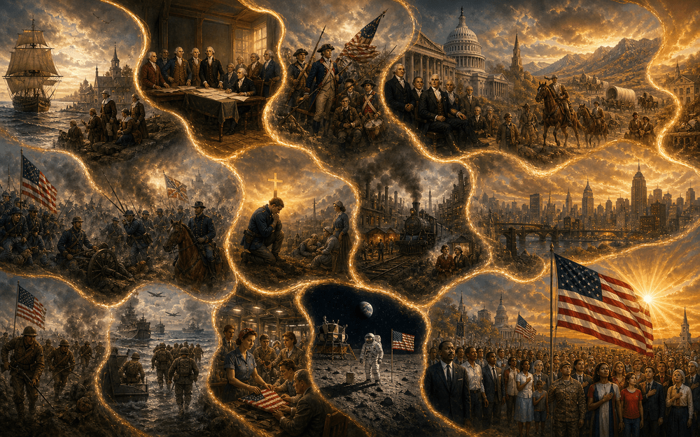 AMERICA AT 250 — How It All Began…&nbsp;[Movie]
