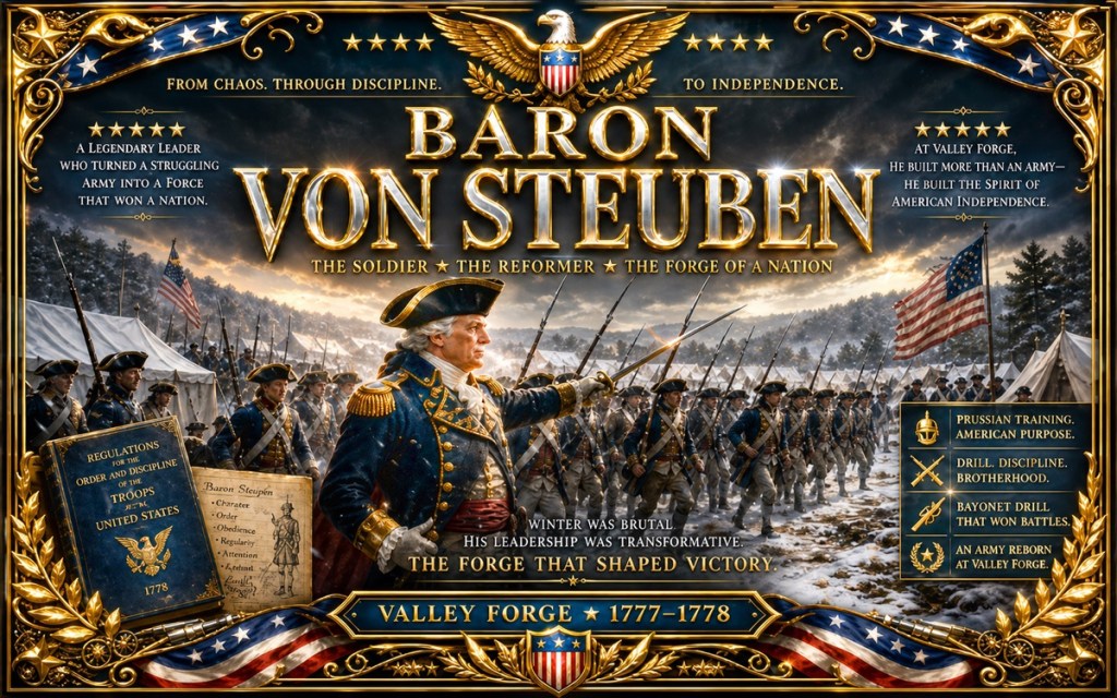 Baron von Steuben - The Creator of the American Army