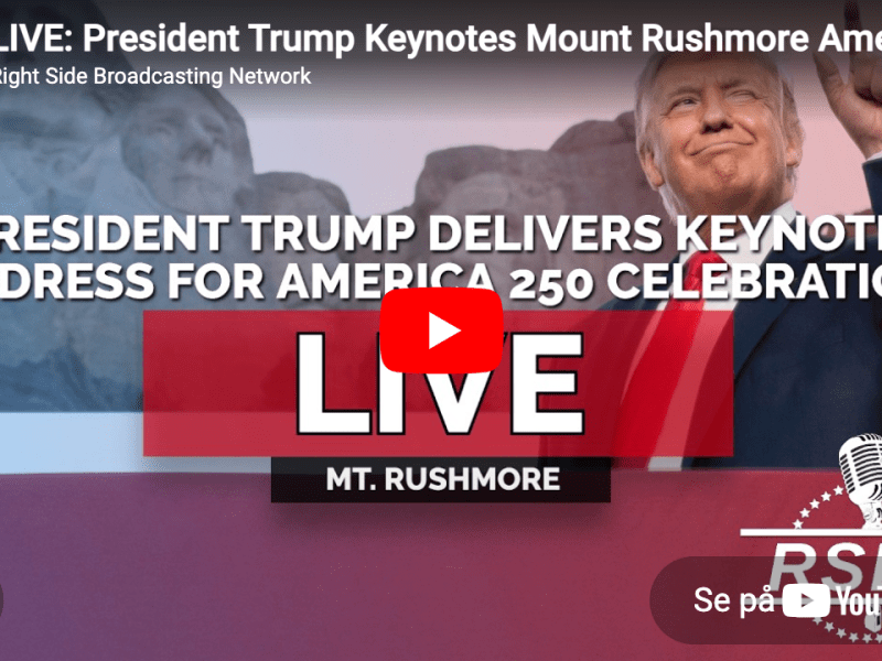 LIVE: President Trump Keynotes Mount Rushmore America 250 Fireworks&nbsp;Celebration