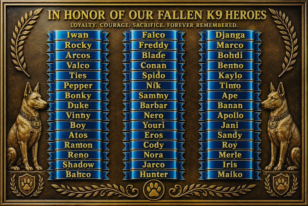List of Fallen Special Operation Forces K9 Officers.