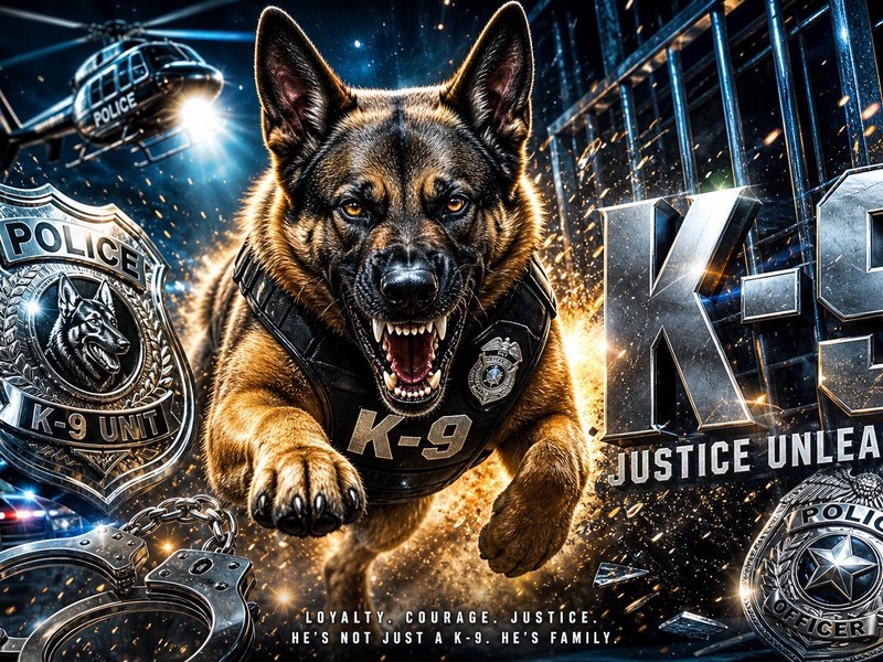 K9 — POLICE HEROES WITH NICE “SMILES”! [Movies&nbsp;Included!]