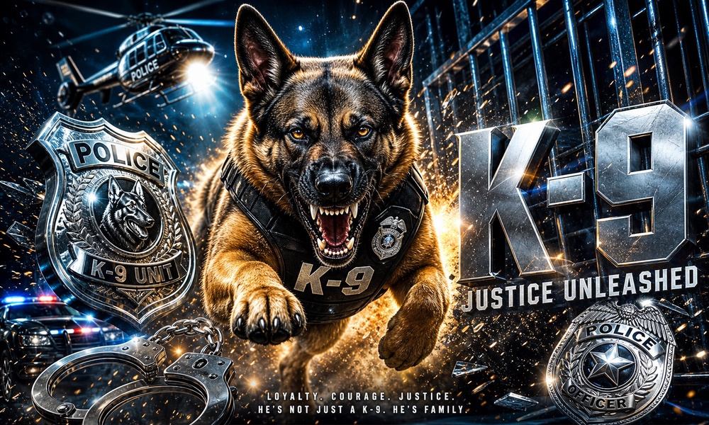 K9 — POLICE HEROES WITH NICE “SMILES”! [Movies&nbsp;Included!]